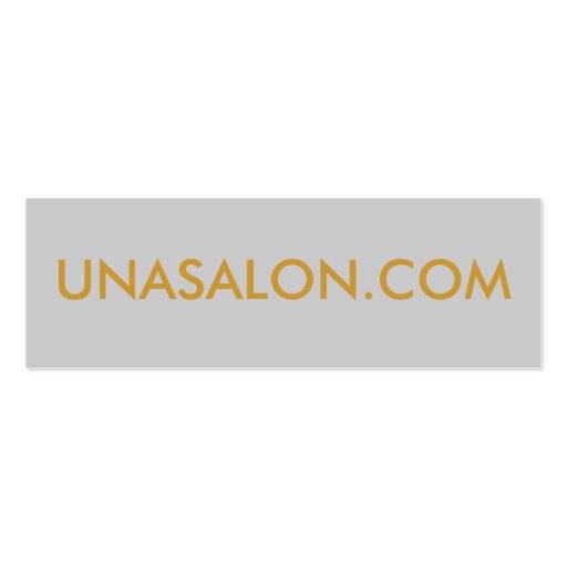 UNASALON.COM VISITEKAARTJES