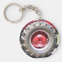une autre roue rouge porte-clé
