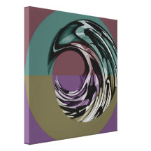 Une autre visite - toile abstraite impressions sur toile