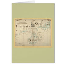 Une carte authentique de 1690 pirates
