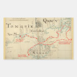Une carte authentique de 1690 pirates (avec des em adhésifs