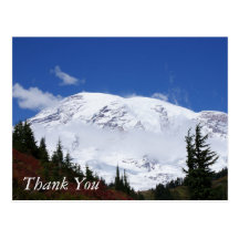 Une carte postale plus pluvieuse de Merci de Mt