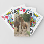Une conversation de cheval sauvage jeux de 52 cartes