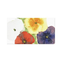 Une couleur pour aquarelle vive toiles tendues