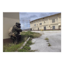 Une marine signale la sécurité  tirage photo