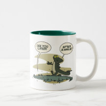 Une plus défunte tasse d'alligator