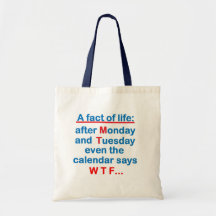 une réalité de la vie sacs en toile