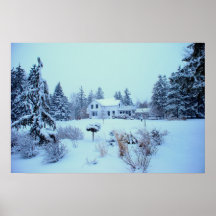 Une scène d'hiver posters