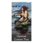Une sirène (étude) cartes de vœux avec photo