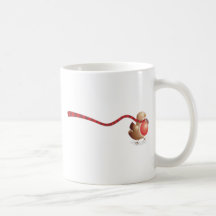 Une version moderne du sein de rouge de Robin Tasse À Café