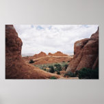 Une vue de parc national de voûtes affiche
