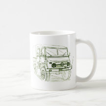Unimog 401 Doka Tasse À Café