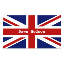 Union Jack Cartes De Visite Professionnelles