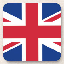 Union Jack Royaume-Uni Sous-bock
