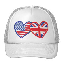 Union Jack /USA Trucker Petten
