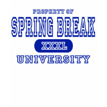 Université de coupure de ressort t-shirt