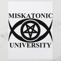 UNIVERSITÉ DE MISKATONIC PROSPECTUS
