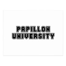 Université de Papillon Carte Postale