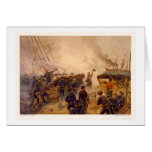 USS Kearsarge daalt CSS Alabama in 1864 Kaart