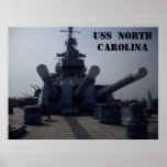 USS Noord-Carolina Print