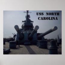 USS Noord-Carolina Print