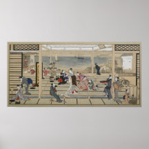 Utamaro’s Japanese Art poster