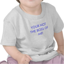 UW NIET DE WERKGEVER VAN ME! T-SHIRT