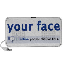 uw Spreker van de gezichtsKrabbel Laptop Speaker