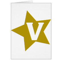 V-étoiles Carte De Vœux