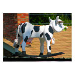Vache à toit carte de visite