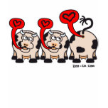 Vaches affectueuses t-shirts