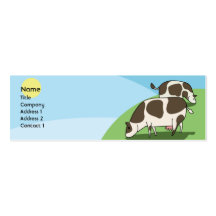 Vaches - maigres cartes de visite professionnelles