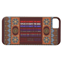 Vaders & Gelijke van het Monogram Z van de Moederd iPhone 5 Covers