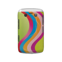 Vague d'arc-en-ciel coque blackberry bold