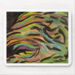 vague de couleurs tapis de souris