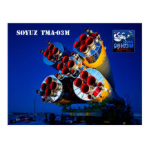 Vaisseau spatial de Soyuz TMA-03M, Kazakhstan Cartes Postales