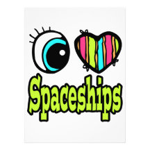 Vaisseaux spatiaux lumineux d'amour du coeur I d'o Invitation