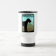 Vakman Airedale Terrier Koffie Mokken