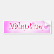Valentine Autocollant Pour Voiture