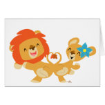 Valentine dansant le carte pour notes de couples d cartes