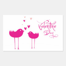 Valentine Day  - Autocollant En Rectangle