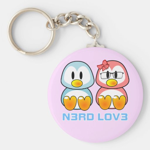 Valentine nerd : Le geek Leet d'ordinateur parlent Porte-clés
