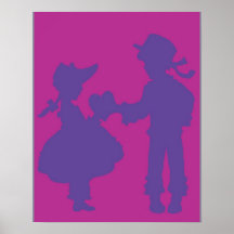 <Valentine> par Steve Collier Affiche