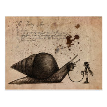 Valet d'écurie féerique cartes postales
