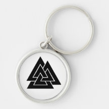 Valknut Keychain Porte-clefs