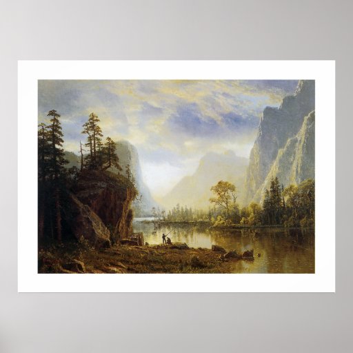 Vallée de Yosemite Affiche