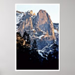 Vallée de Yosemite - parc national de Yosemite Poster