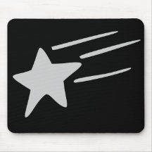 vallend ster mousepad muismat