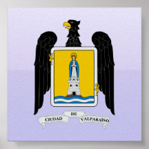 Valparaiso, Chili, Chili Affiche