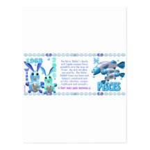 Valxart 1963 2023 zodiaques Poissons de WaterRabbi Cartes Postales